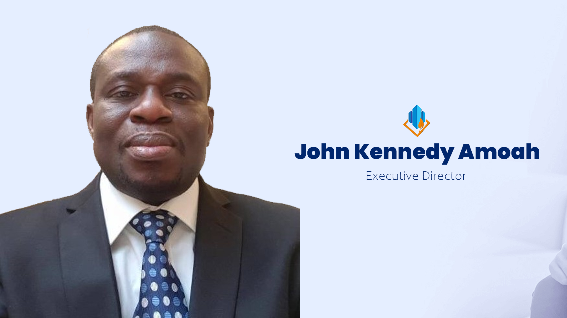 John Kennedy Amoah, Executive Director