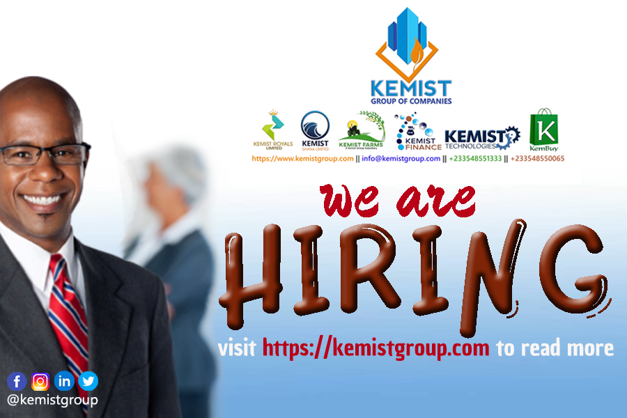 We are Hiring- kemistgroup